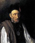 Theodore   Gericault Man with Delusions of Military Command Germany oil painting artist